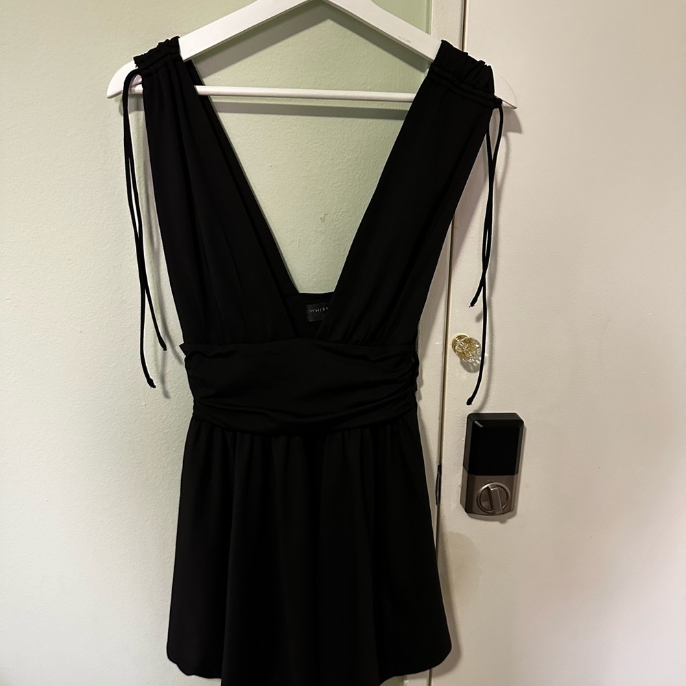 Elegant Black Sleeveless Dress
